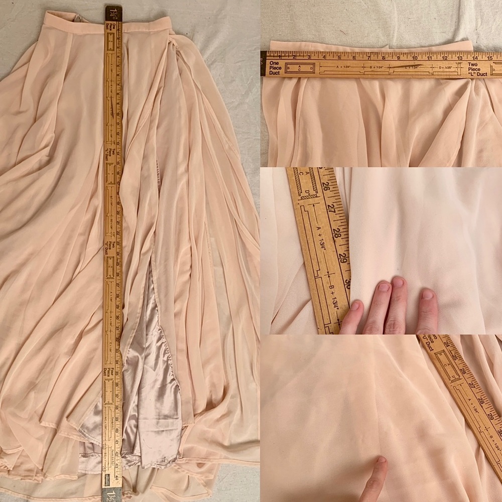 BHLDN Chateau Chiffon Maxi Skirt - Picture 9 of 11